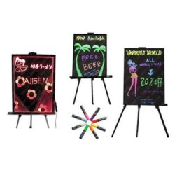 Bảng Dạ Quang – Huỳnh Quang kết hợp chân giá sắt ĐQ