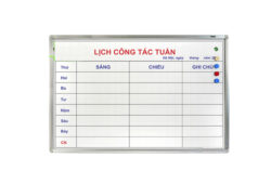 Bảng lịch công tác tuần