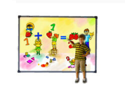 Bảng tương tác thông minh đa điểm E-CHALKBOARD NRB-C2-92