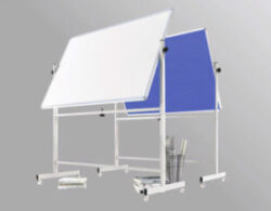 Bảng lật 2 mặt trắng ghim